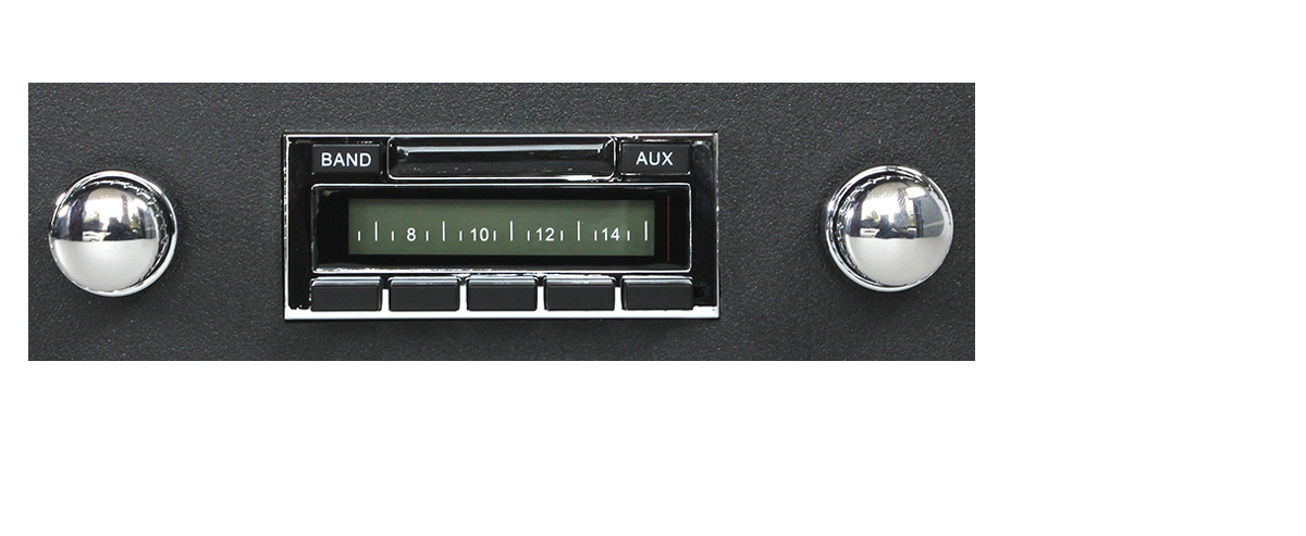 1957 58 Full Size Buick Radio USA 630 II Custom Autosound AUX USB Iphone