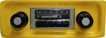 Chevy truck slidebar radio